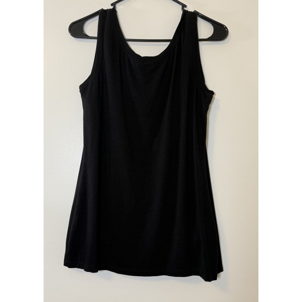 Ruby Ribbon Shapewear Tank Top Dual Layer Compression Cami Black Large - Picture 3 of 13